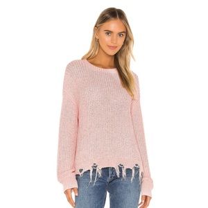 Lovers + Friends Lansel Sweater in Pink in XS